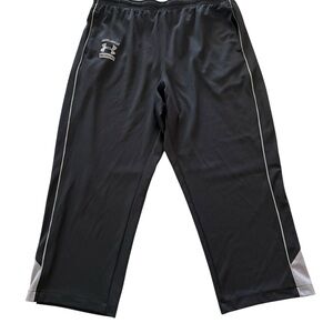 Under Armour Loose Men’s Black And Gray Athletic Pants With Pockets 2XL